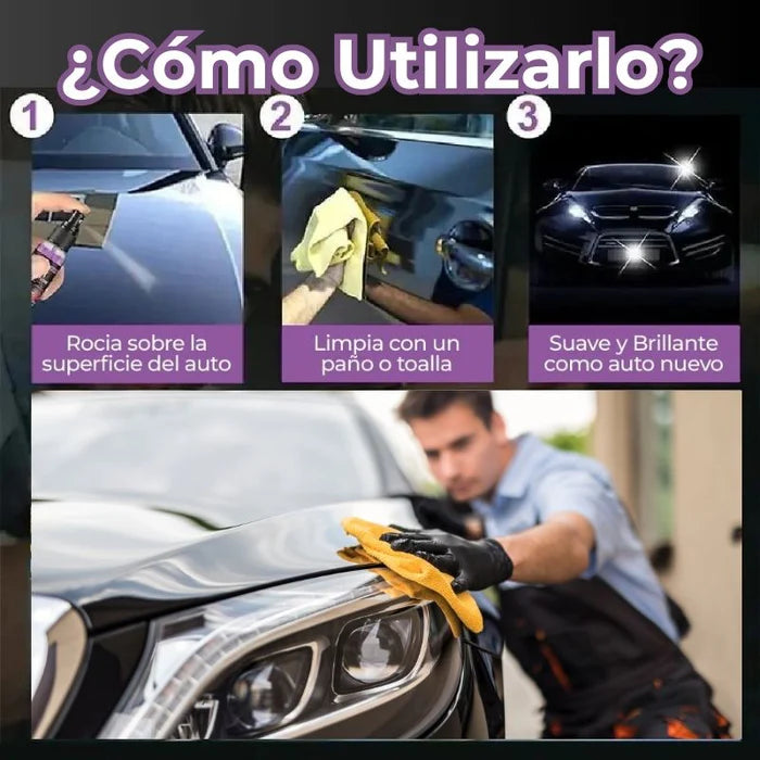 AUTORESIST-CERA BLINDAJE SPRAY 3 EN 1 + participación por SOAT GRATIS🎁
