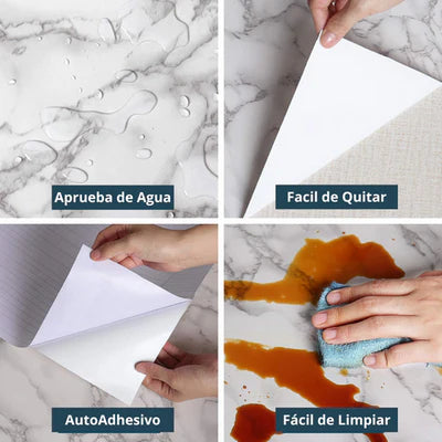 PAPEL MARMOL IMPERMEABLE ANTI-RAYONES