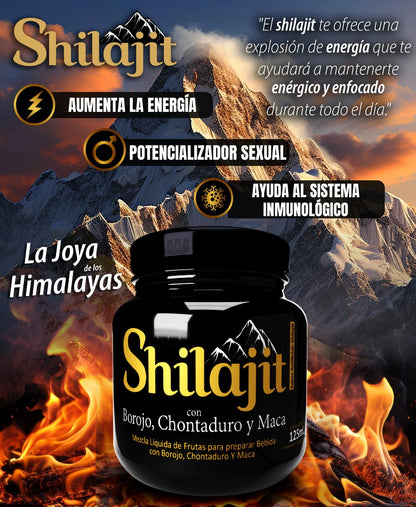 SHILAJIT-💪🏼 (presentación mejorada 1000 ml)