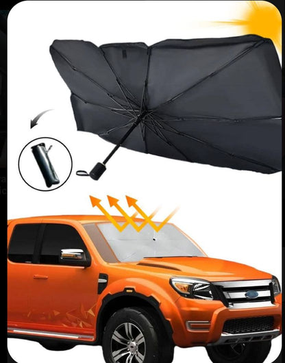 Brellashade: Parasol Frontal Para Carro