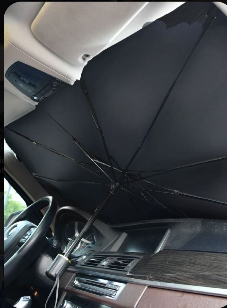 Brellashade: Parasol Frontal Para Carro