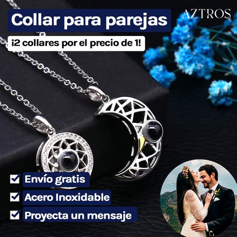 2X1 COLLAR SOL Y LUNA PARA PAREJAS